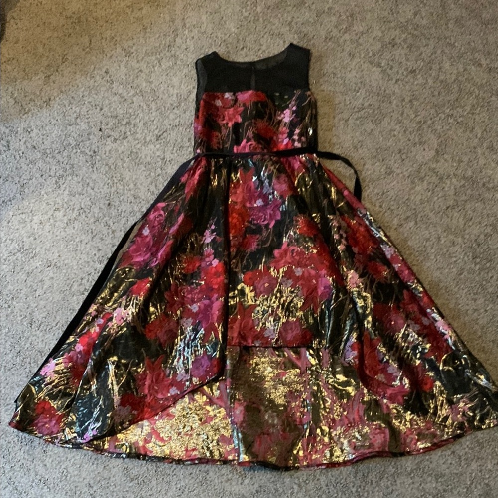 Fancy kids floral dress